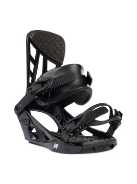 B2204005014 K2 Snow Indy Mens Snowboard Bindings Black Medium