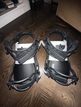 K2 Snow B2304013034 Bond Mens Snowboard Bindings Black/white Medium My24