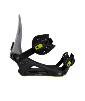 Kb240347003 K2 Snow Bond Mens Snowboard Bindings Grey Medium My25 Kb240347003 K2 Snow Bond Mens Snowboard Bindings Grey Medium My25