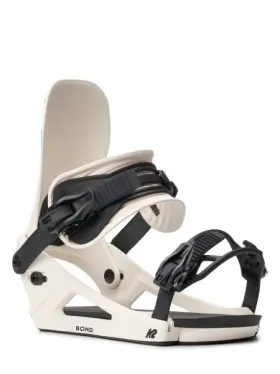 Kb251055003 K2 Snow Bond Mens Snowboard Bindings White Medium My26