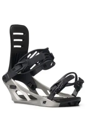 Kb251056008 K2 Snow Formula Mens Snowboard Bindings Silver/jake Kuzyk Large My26