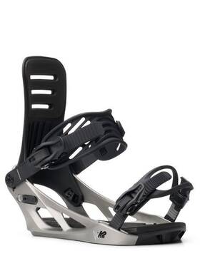 K2 Snow Kb251056009 Formula Mens Snowboard Bindings Silver/jake Kuzyk X-large My26