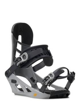 K2 Snow Kb251058001 Sonic Mens Snowboard Bindings Grey Medium My26