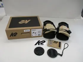 B2304011026 Kr Program Snowboard Bindings Mens Size 10 Black
