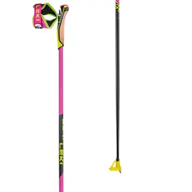65240962 Leki Prc 750 Ski Poles Pink/yellow 140cm