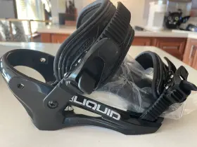 Lq1000 Liquid Snowboard Bindings Small 2-5