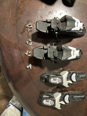 Look 680004000 Kids Ski Bindings 4.5 Pagf30