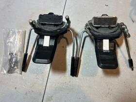 Look B105 Pivot / Rossignol Fks Brakes Set Pair 105mm Width Hardware - Read