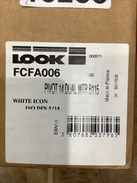 Fcfa006 Look Fcha006 Pivot 14 Dual Wtr B115 Ski Bindings #18283