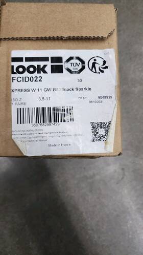 Look Fcid022 Express W 11 Gw B83 Black Ski Bindings