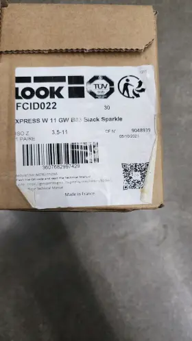 Fcid022 Look Express W 11 Gw B83 Black Ski Bindings