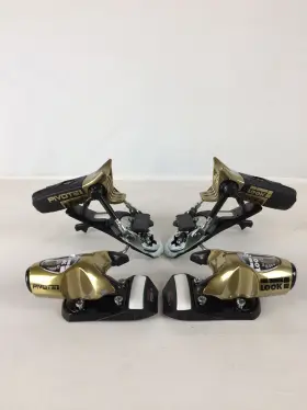 Fcja004 Look Very Good Pivot 15 Gw Alpine Ski Bindings Gold 115mm My25