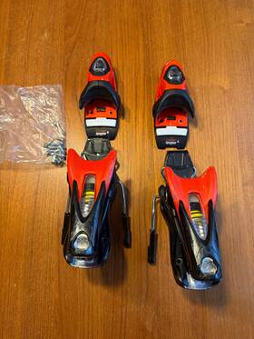Look Fcja041 Spx 10 Ski Bindings Bw73 Hot Red