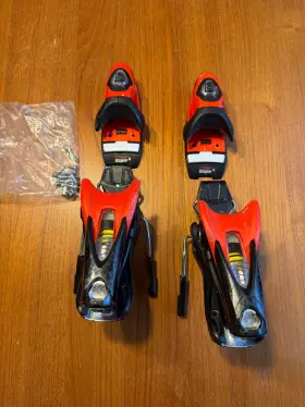Fcja041 Look Spx 10 Ski Bindings Bw73 Hot Red