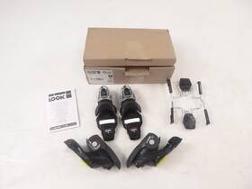 Look Fcjd010 Pair Express 10 Gw B93 Black Ski Bindings Assembly Iso Z 2 5-10