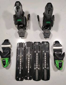 Look Fcndw08 Xpress W 10 Gw Ski Bindings Black And Green Parts