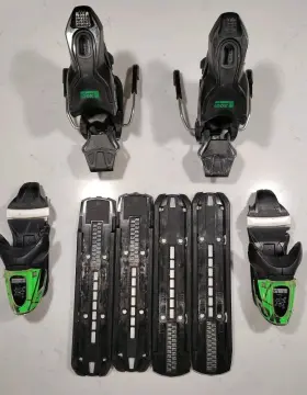 Fcndw08 Look Xpress W 10 Gw Ski Bindings Black And Green Parts