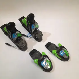 6220n1mf Marker 7.0 Free Jr Binding Black/green/blue Din 2.0-7.0 70mm Brake. New In Box