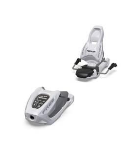 Marker 6224u1 Free 7 Youth Ski Bindings - 2026 95 Mm / White/silver