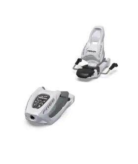 6224u1 Marker Free 7 Youth Ski Bindings - 2026 95 Mm / White/silver