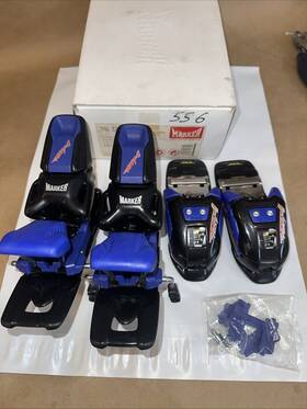 Marker 6410u1sb M41 Eps Twincam Ski Bindings Black Blue/purple Din 3-11 Germany Open Box