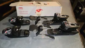 6544l1na Marker 6544k1na Nordica N Sport Xb I Ct Black Chrome Red Ski Bindings New