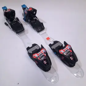6820r8ms Marker Race Xcell 12 Ski Bindings 75mm Brakes Din 4-12 Black/red/blue. New