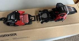 Marker 7550x1rs Duke Pt 13 100 Mm Red/black Ski Bindings New In Box