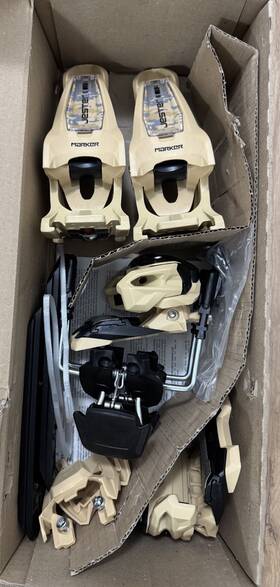 Marker 7924w1jv Jester 18 Pro Id Ski Bindings 2024 Model Tan Beige 8-18 Din 110mm Brakes