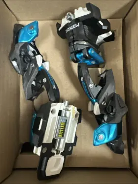 My20-21 Marker 883295309634 Alpinist 8 At Ski Bindings Alpine Touring Black/turquoise