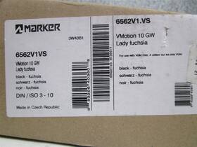 Marker 883295403608 Ski Bindings 6562v1.vs Vmotion 10 Gw Lady Fuchsia Black Volkl Skis Only