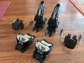 902206 Marker 605po Griffon 13 Id Ski Bindings With 100 Mm Brakes And Mounting Screws