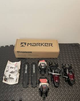 Marker Iso4-12 Duke Pt 12 Ski Bindings New In Box 7550u1eb 125mm Din/iso4-12 3u43b1 599
