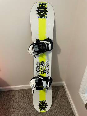 Nidecker 150-155 Sleepwalker Snowboard And Large Muon-x Bindings