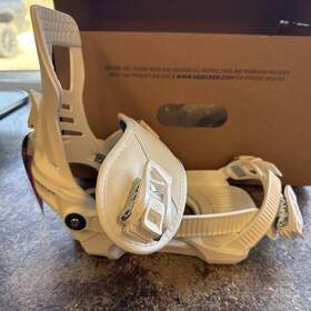 Nidecker 213120068427 Muon-w Snowboard Bindings White New