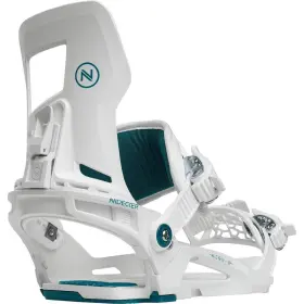 Nidecker 630463445112 Muon-w Snowboard Bindings White Medium Womens 2025