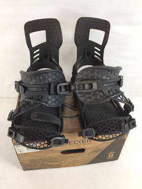 Nidecker N.22.bnm.kas.bk.4lg Excellent Kaon-plus Mens Snowboard Bindings Black Large My24