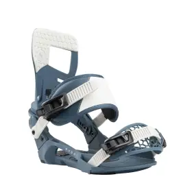 N.25.bnu.muo.bu.3m.1 Nidecker Muon Mens Snowboard Bindings Teal Blue Medium My25