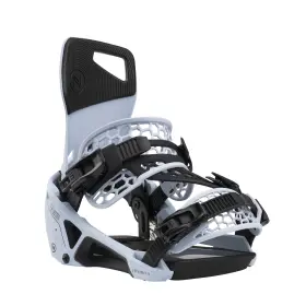 N.25.bnu.spm.og.3m.1 Nidecker Supermatic Step-in Automatic Snowboard Binding Dune Orange Medium My2