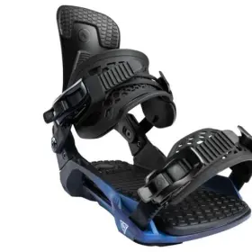 N.26.bnu.kap.bk.5xl.1 Nidecker Kaon-plus Snowboard Bindings Bio Black X-large