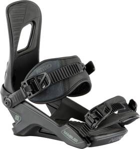 Nitro 630050465851 Rambler Snowboard Bindings 2021 - Mens Ultra Black Medium