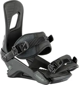 Nitro 630050465851 Rambler Snowboard Bindings 2021 - Mens Ultra Black Medium