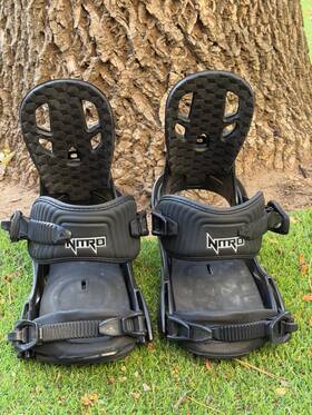 Nitro 630221812446 22/23 Charger Youth Snowboard Bindings Size Medium