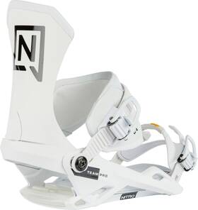 Nitro 836443-006 Team Pro Snowboard Bindings Medium Us Mens 7-10.5 White New 2024