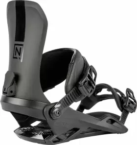 836508-001 Nitro One Snowboard Bindings Mens Medium Us 7-10.5 Ultra Black New 2024