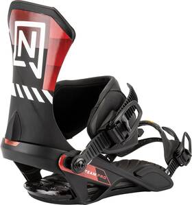 Nitro 836512-005 Team Pro Snowboard Bindings Large Us Mens 11-14 Black Red New 2026