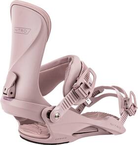Nitro 836516-006 Cosmic Snowboard Bindings Womens Small / Medium Us 5.5-10.5 Rose 2026