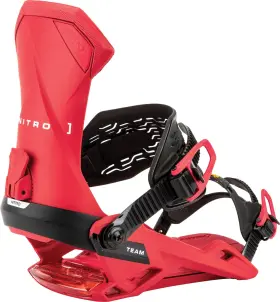 836522-004 Nitro Team Snowboard Bindings Medium Us Mens 7-10.5 Vivid Red New 2026