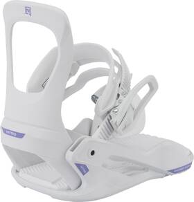 Nitro 836533-002 Charger Micro Youth Snowboard Bindings Xs White Kids Us 12-2.5 New
