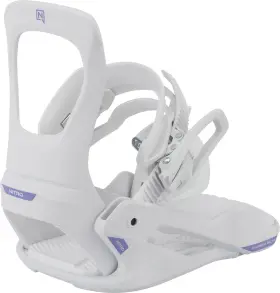 836533-002 Nitro Charger Micro Youth Snowboard Bindings Xs White Kids Us 12-2.5 New